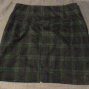 sz0 28x15 MADEWELL PLAD DESIGNER SEXY COSPLAY MINI SKIRT w/POCKETS SV 1459